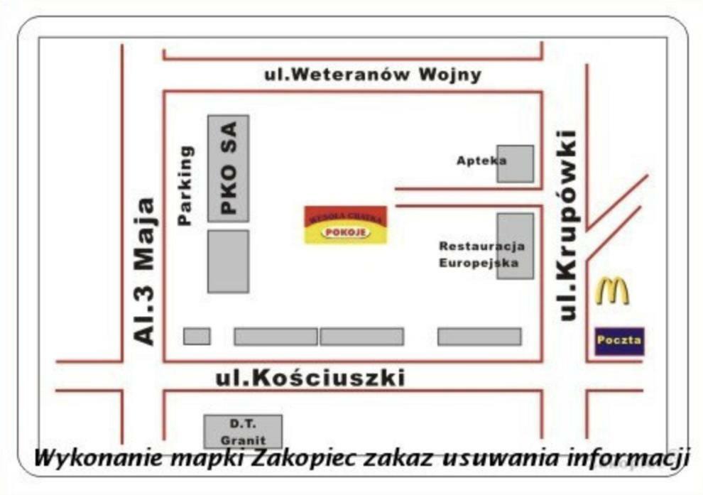 Goralski Domek Walus Zakopane - Scisle Centrum - Jedyny Domek Na Krupowkach Экстерьер фото